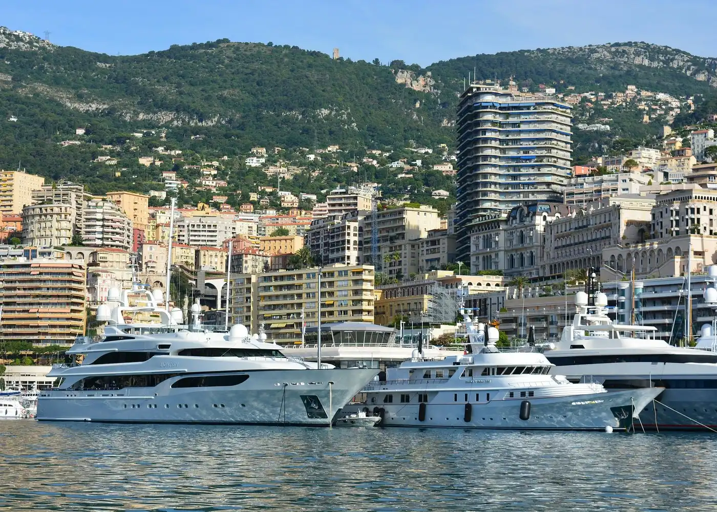 Rose wine served on board