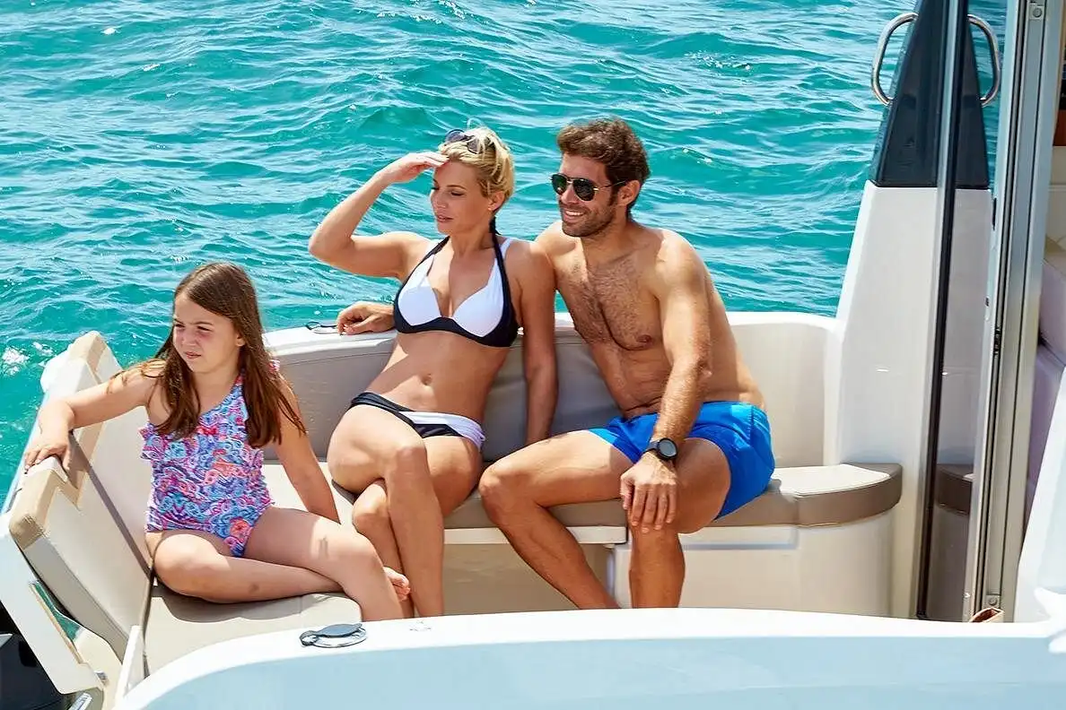 Beaulieu-sur-Mer coastline from the boat